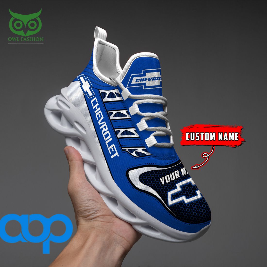 Personalized Chevrolet Max Soul Shoes Sneakers for Men And Women – Car Shoes, Racing Sneakers - Image 4