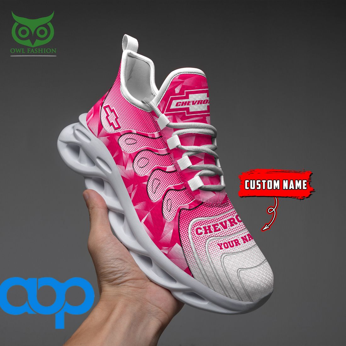 Personalized Chevrolet Max Soul Shoes Sneakers for Men And Women – Car Shoes, Racing Sneakers - Image 4