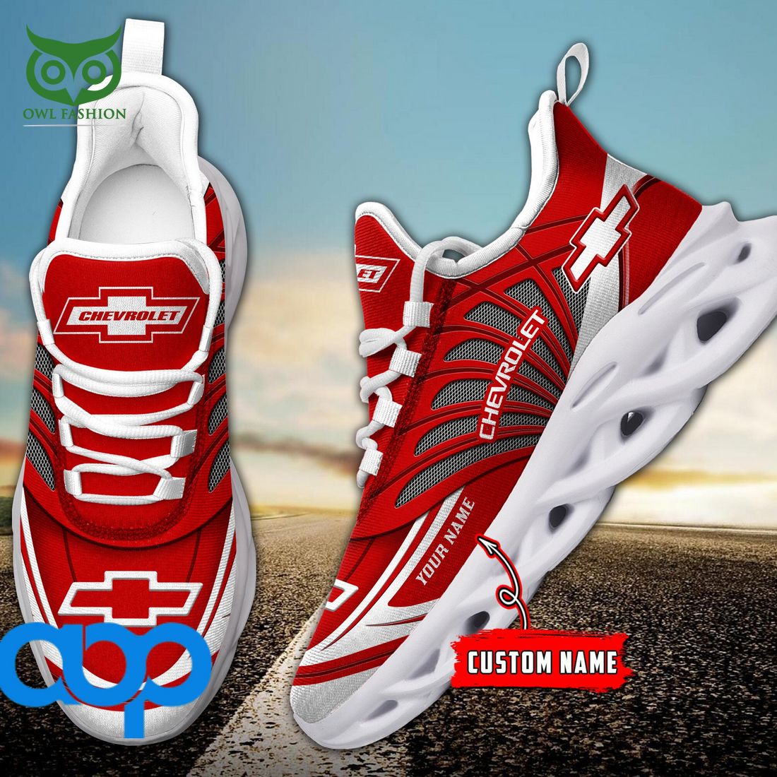 Personalized Chevrolet Max Soul Shoes Sneakers for Men And Women – Car Shoes, Racing Sneakers