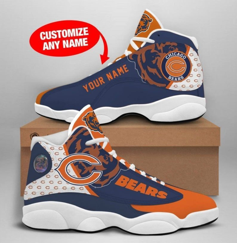 Personalized Chicago Bears Football Team Jd13 Sneaker Shoes