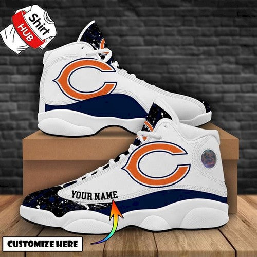 Personalized Chicago Bears JD13 Sneakers Shoes for Men & Women | Custom Fan Gift