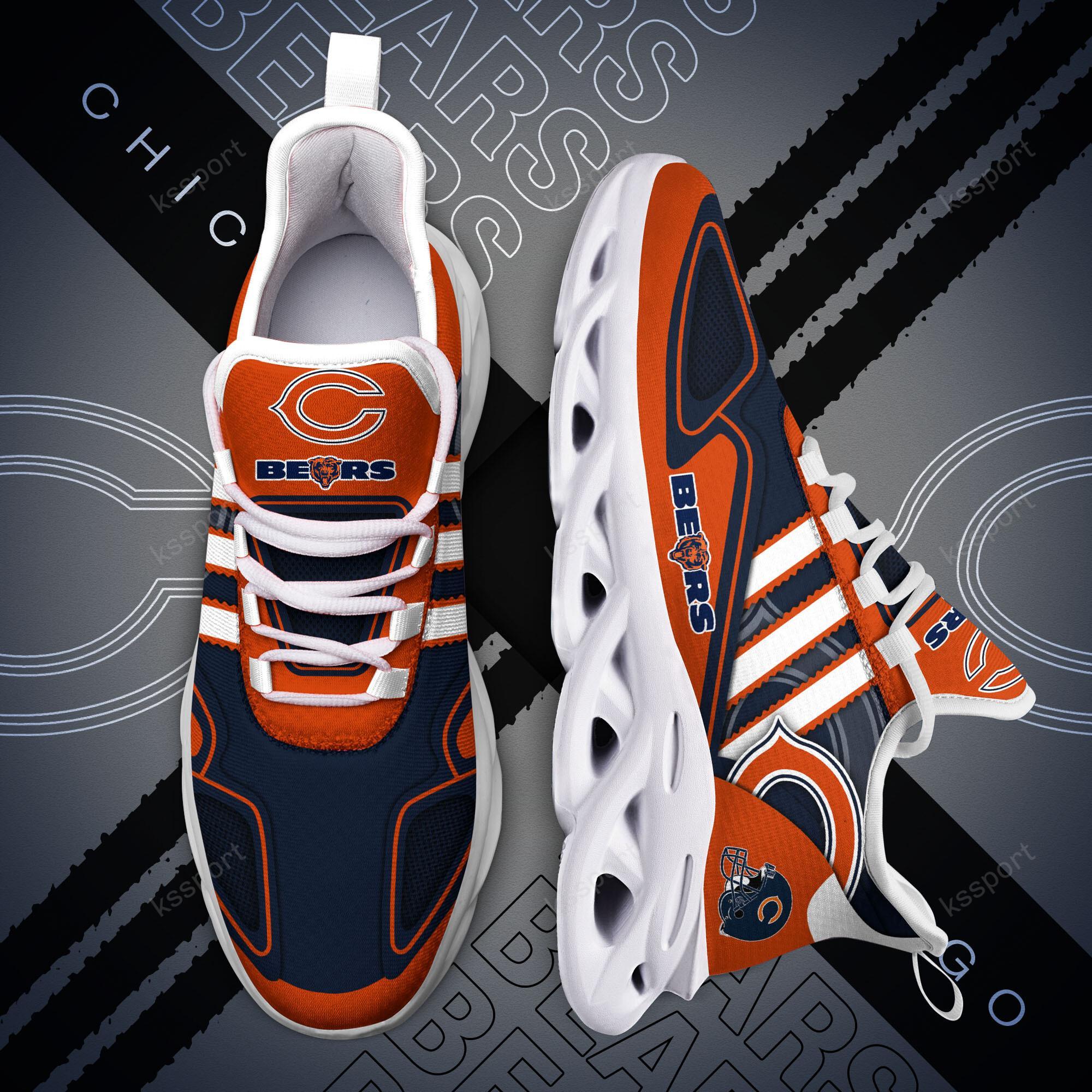 Personalized Chicago Bears Max Soul Shoes Sneakers for Men And Women – NFL Football Fan Shoes, Team Sneakers