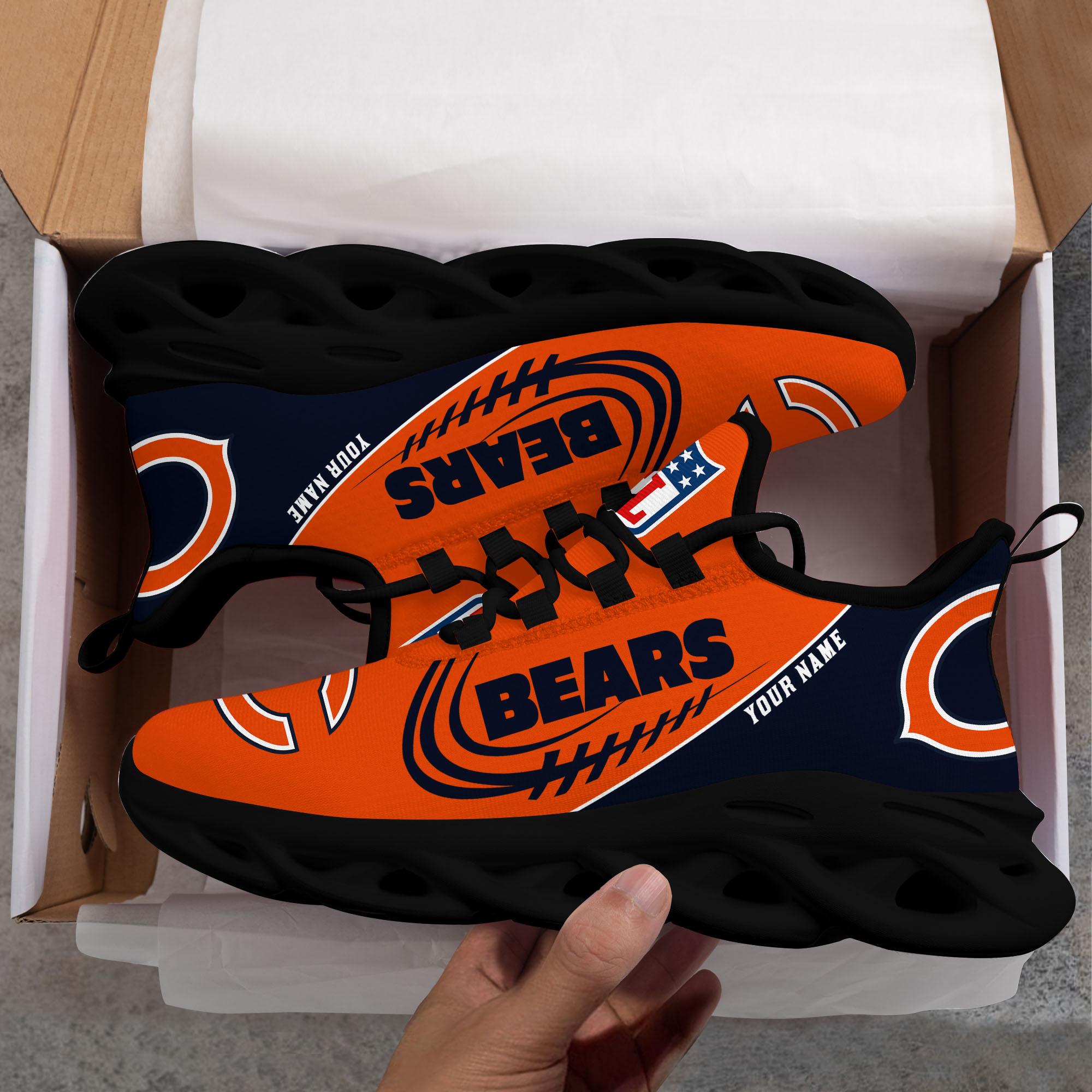 Personalized Chicago Bears Max Soul Shoes Sneakers for Men And Women – NFL Football Fan Shoes, Team Sneakers - Image 6