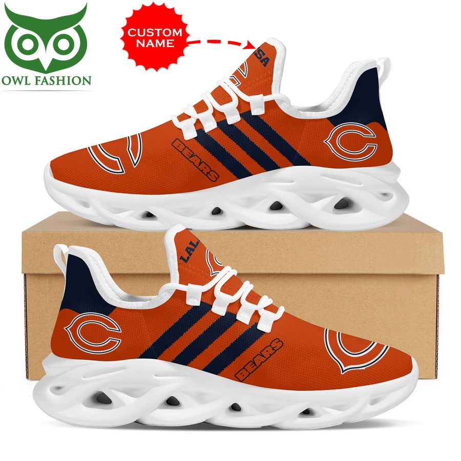 Personalized Chicago Bears Max Soul Shoes Sneakers for Men And Women – NFL Football Fan Shoes, Team Sneakers