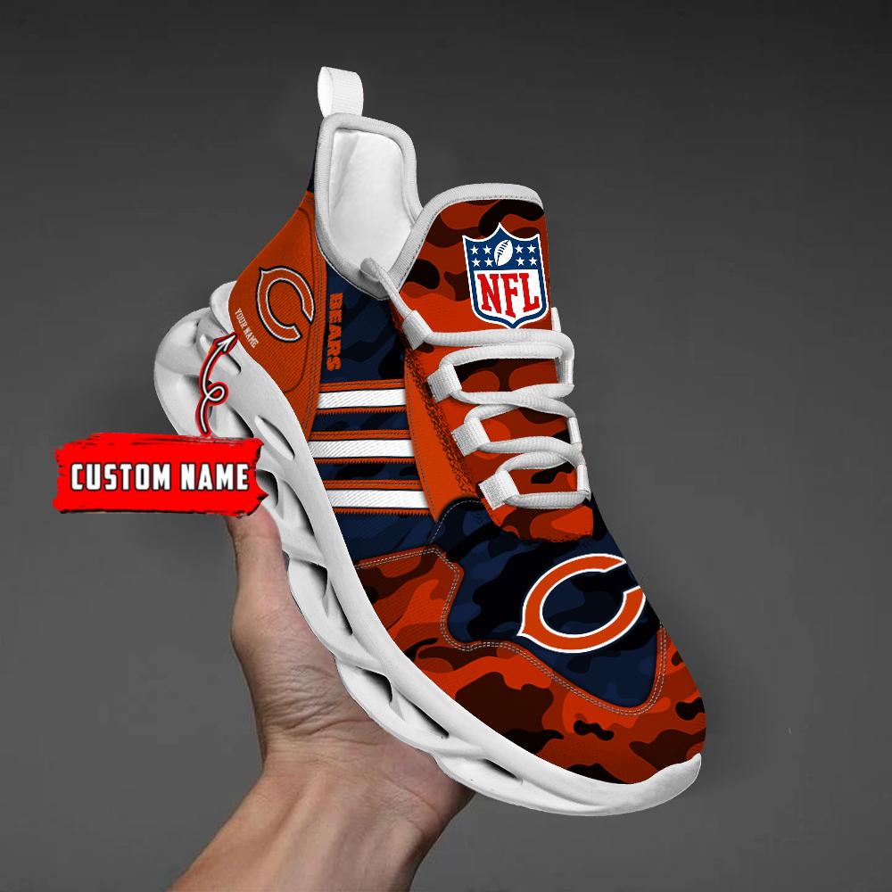 Personalized Chicago Bears Max Soul Shoes Sneakers for Men And Women – NFL Football Fan Shoes, Team Sneakers