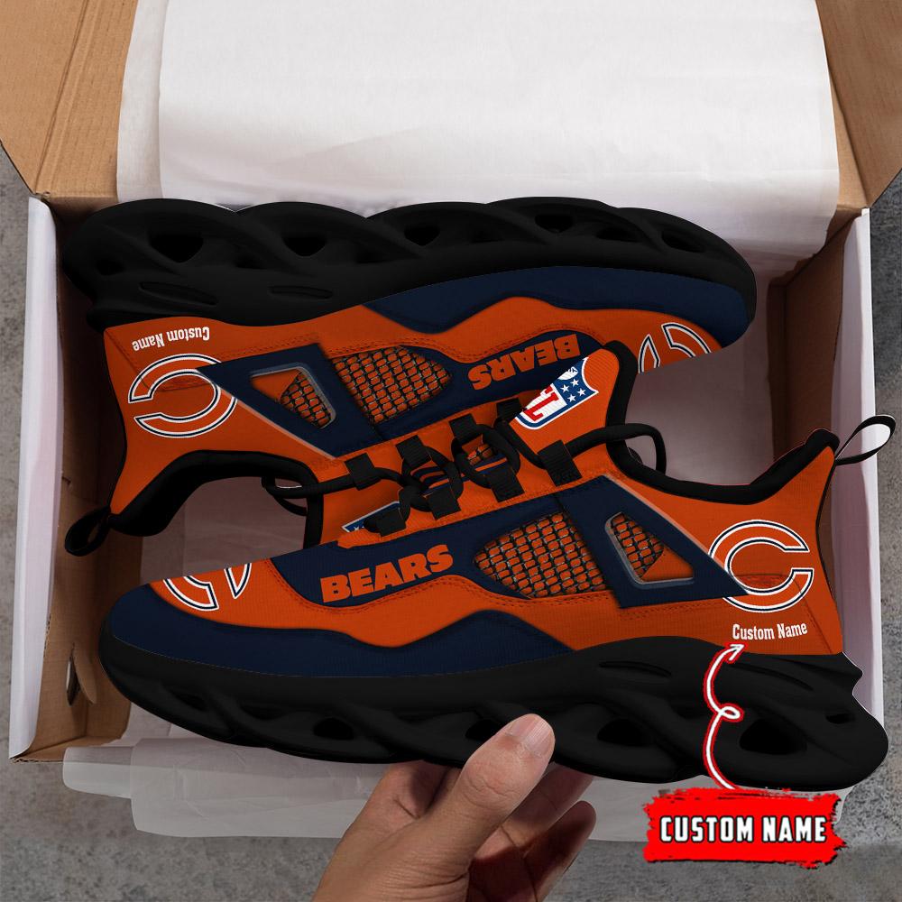Personalized Chicago Bears Max Soul Shoes Sneakers for Men And Women – NFL Football Fan Shoes, Team Sneakers - Image 6