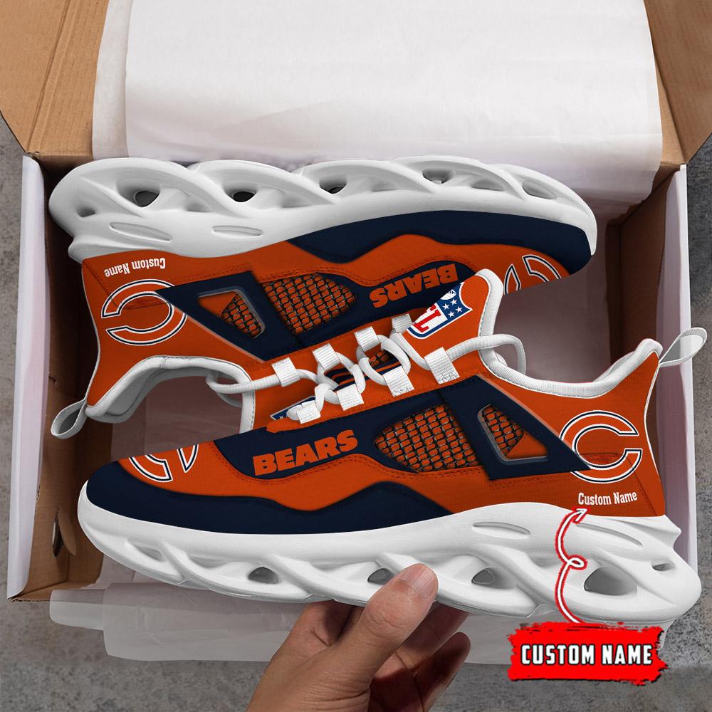 Personalized Chicago Bears Max Soul Shoes Sneakers for Men And Women – NFL Football Fan Shoes, Team Sneakers
