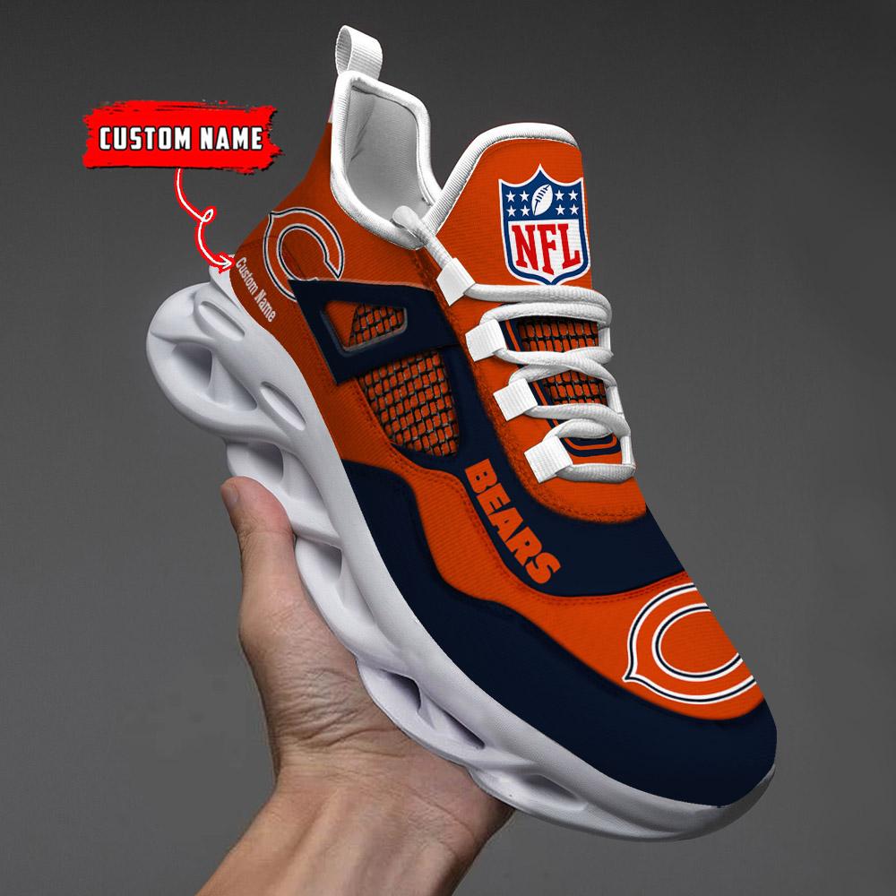 Personalized Chicago Bears Max Soul Shoes Sneakers for Men And Women – NFL Football Fan Shoes, Team Sneakers - Image 3