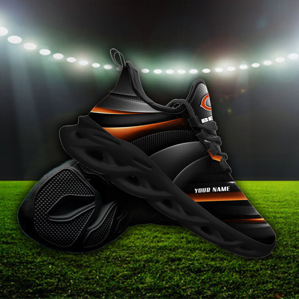 Personalized Chicago Bears NFL Max Soul Shoes Sneakers for Men And Women – NFL Football Fan Shoes, Team Sneakers - Image 4