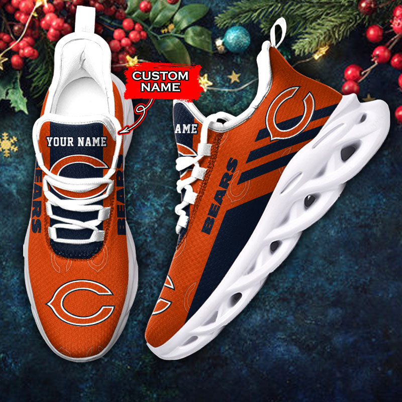 Personalized Chicago Bears NFL Max Soul Shoes Sneakers for Men And Women – NFL Football Fan Shoes, Team Sneakers