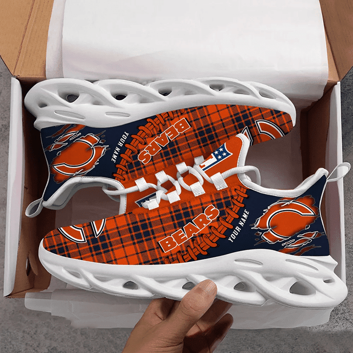 Personalized Chicago Bears NFL Max Soul Shoes Sneakers for Men And Women – NFL Football Fan Shoes, Team Sneakers
