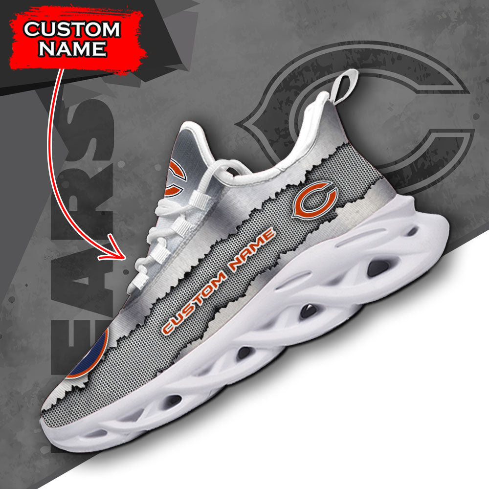 Personalized Chicago Bears NFL Max Soul Shoes Sneakers for Men And Women – NFL Football Fan Shoes, Team Sneakers
