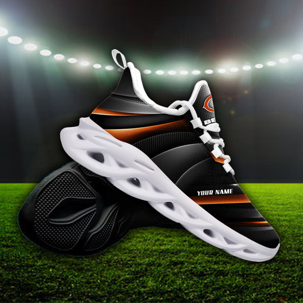 Personalized Chicago Bears NFL Max Soul Shoes Sneakers for Men And Women – NFL Football Fan Shoes, Team Sneakers - Image 3