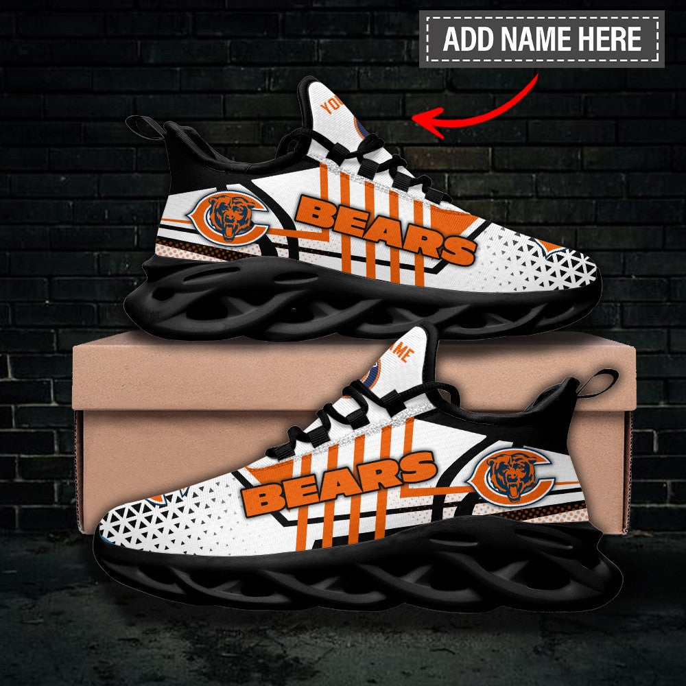Personalized Chicago Bears NFL Max Soul Shoes Sneakers for Men And Women – NFL Football Fan Shoes, Team Sneakers