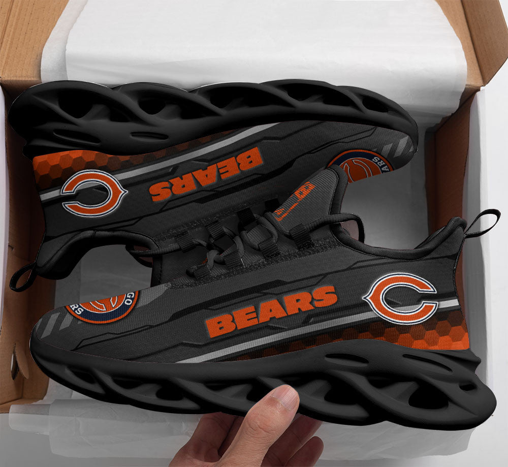 Personalized Chicago Bears NFL Max Soul Shoes Sneakers for Men And Women – NFL Football Fan Shoes, Team Sneakers - Image 6