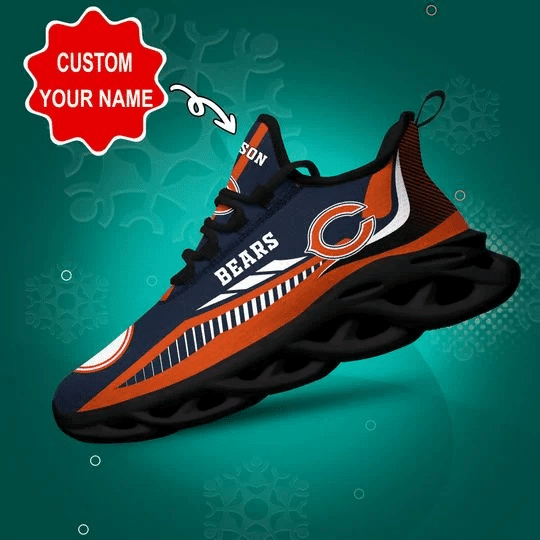 Personalized Chicago Bears NFL Max Soul Shoes Sneakers for Men And Women – NFL Football Fan Shoes, Team Sneakers