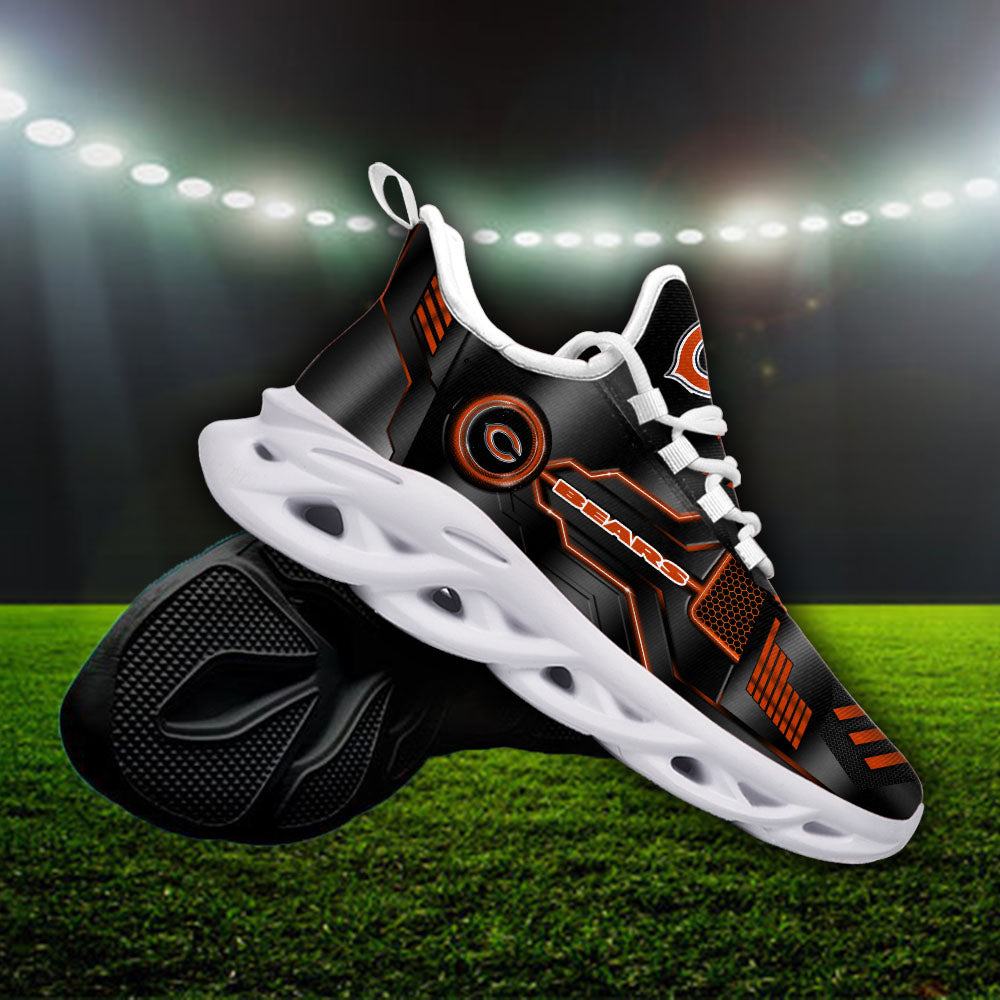 Personalized Chicago Bears NFL Max Soul Shoes Sneakers for Men And Women – NFL Football Fan Shoes, Team Sneakers - Image 3
