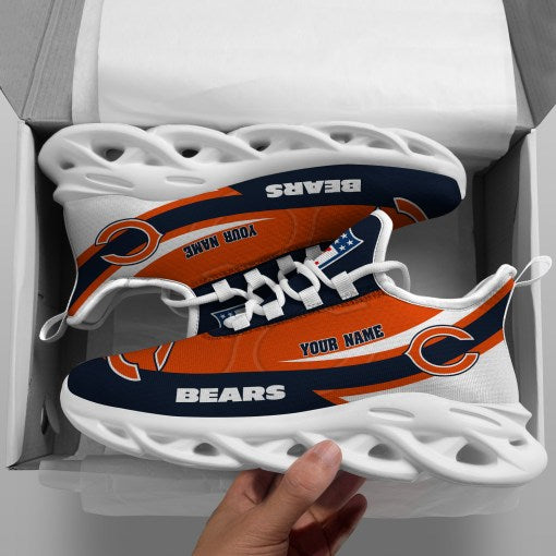 Personalized Chicago Bears NFL Max Soul Shoes Sneakers for Men And Women – NFL Football Fan Shoes, Team Sneakers