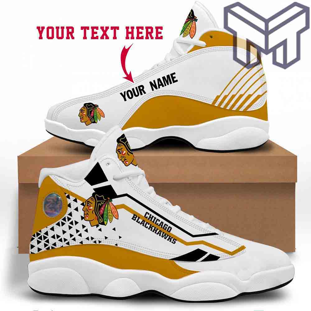 Personalized Chicago Blackhawks JD13 Sneakers Shoes for Men & Women | Custom Fan Gift