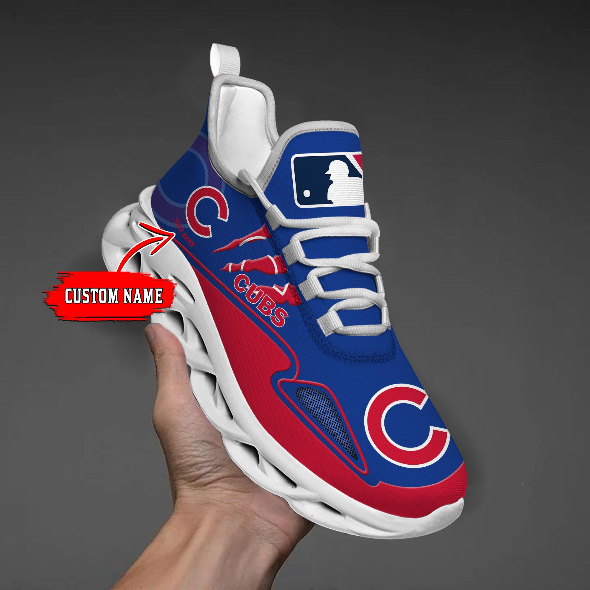 Personalized Chicago Cubs Max Soul Shoes Sneakers for Men And Women – MLB Baseball Fan Shoes, Team Sneakers