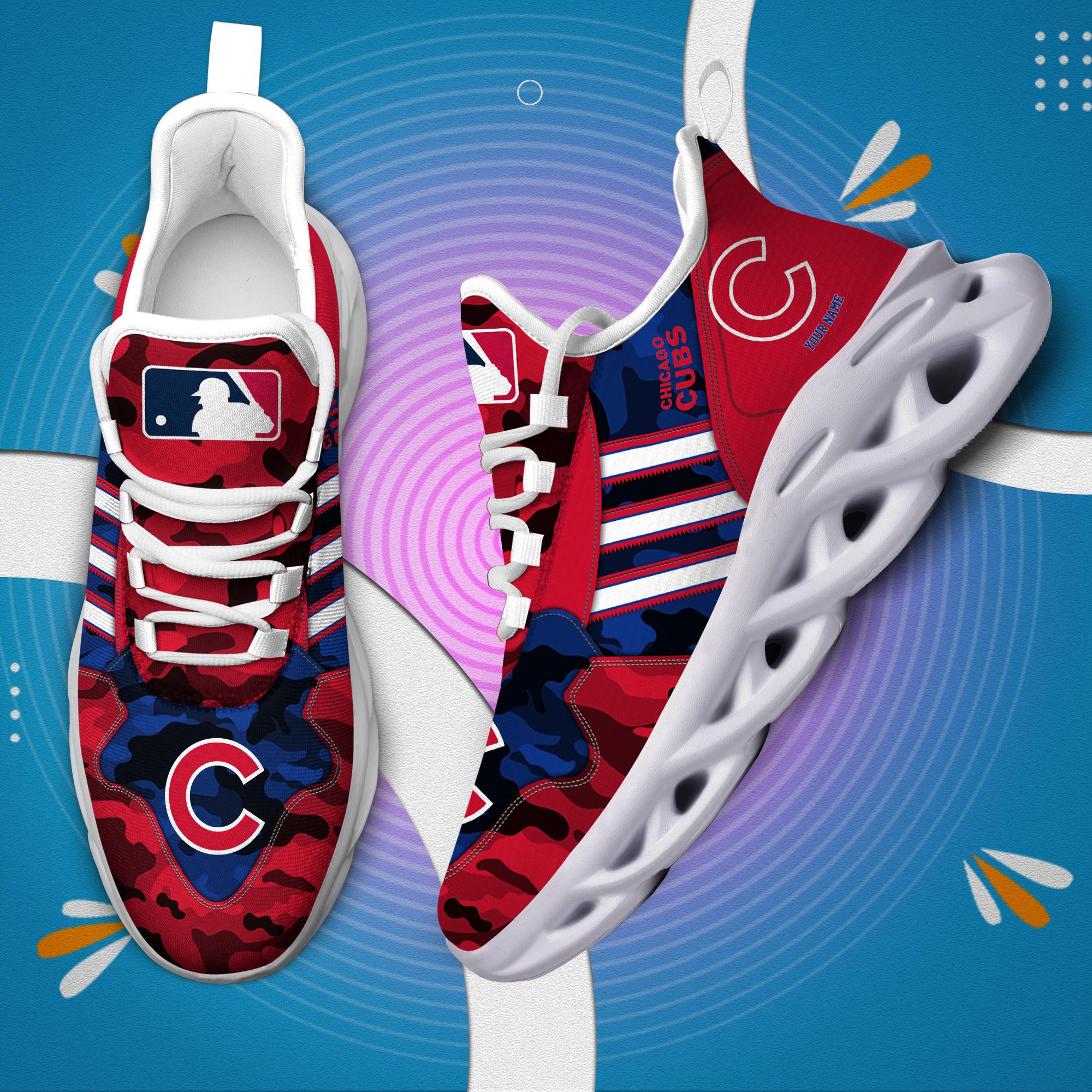 Personalized Chicago Cubs Max Soul Shoes Sneakers for Men And Women – MLB Baseball Fan Shoes, Team Sneakers - Image 6