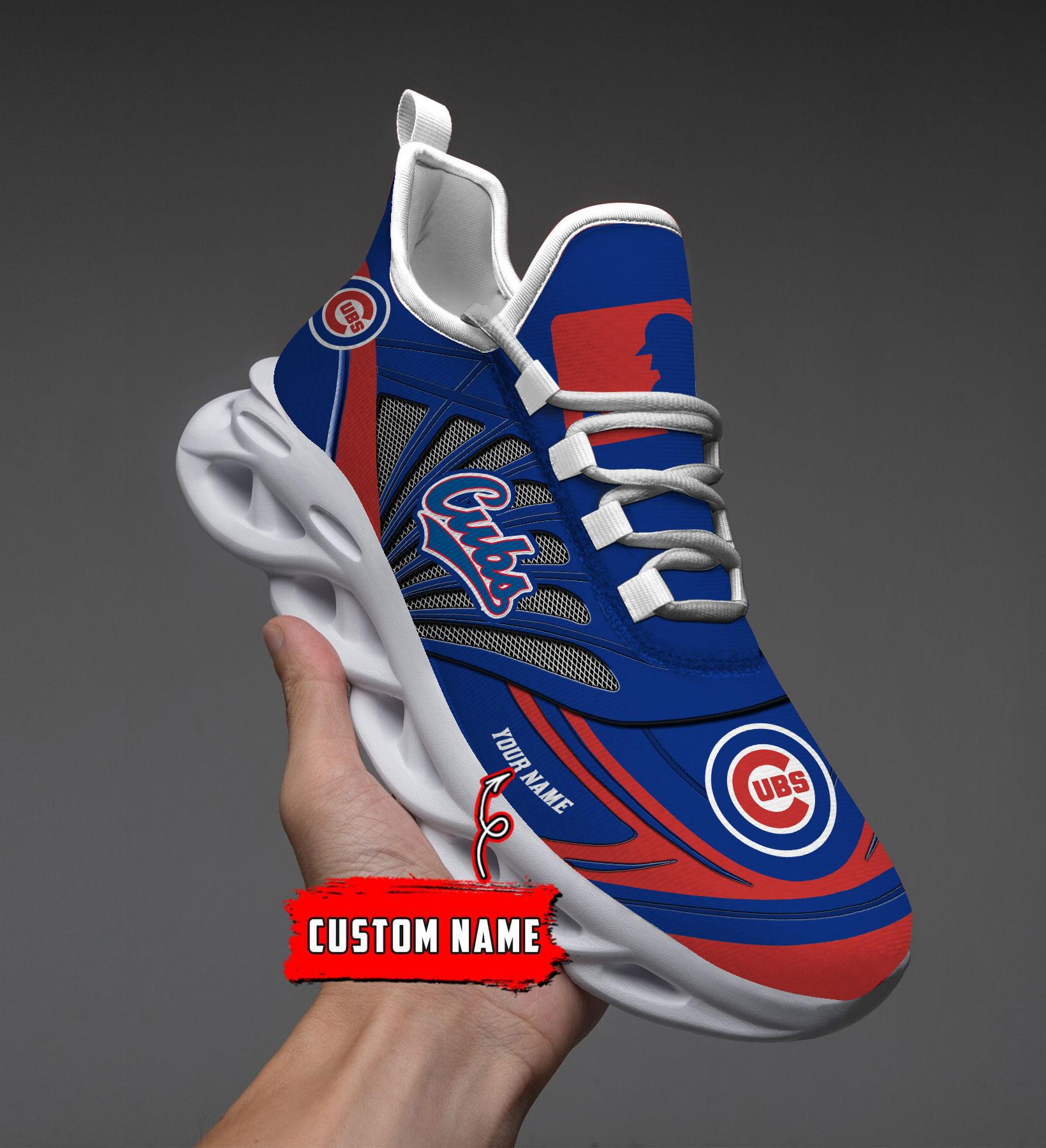 Personalized Chicago Cubs Max Soul Shoes Sneakers for Men And Women – MLB Baseball Fan Shoes, Team Sneakers