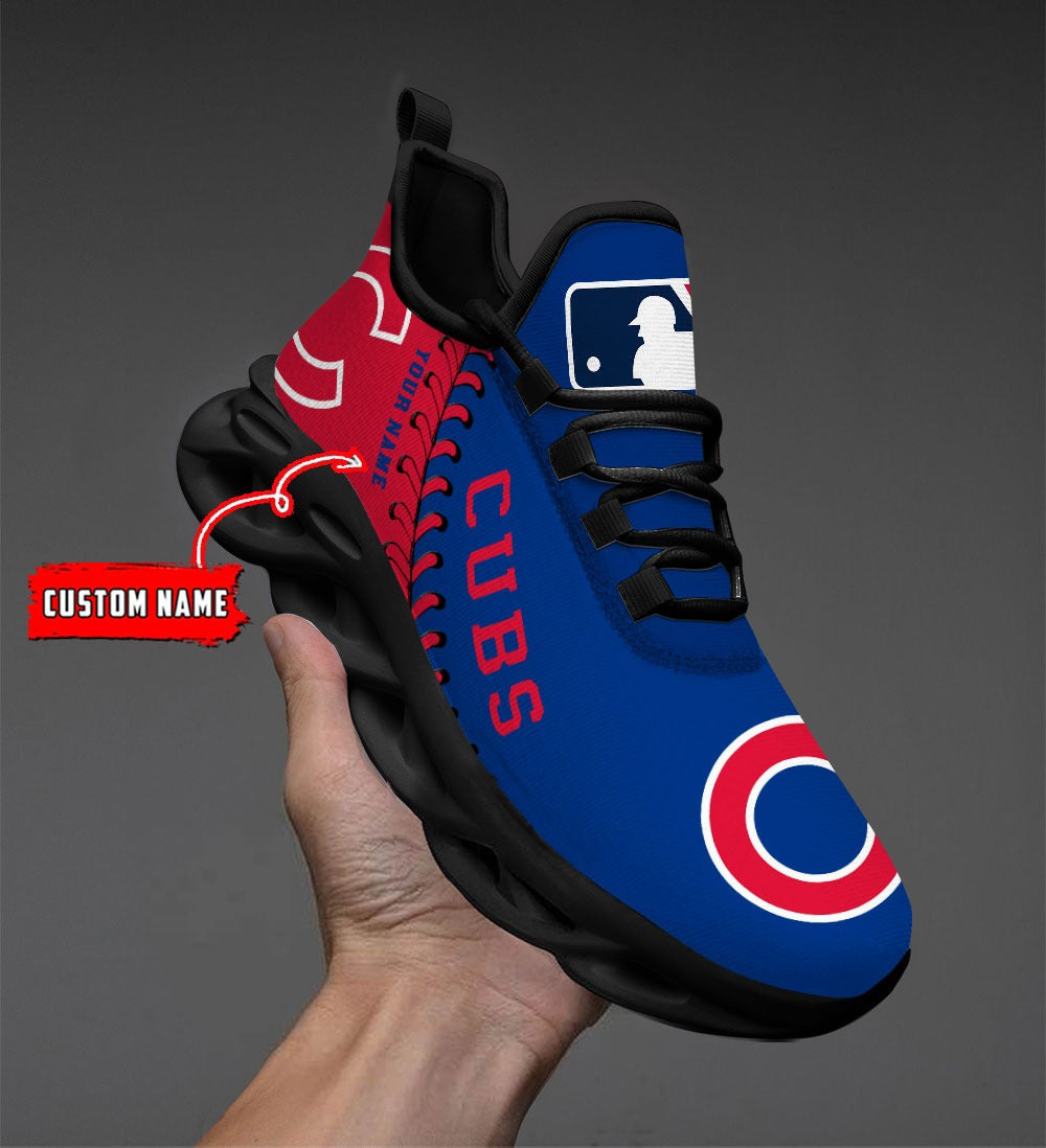 Personalized Chicago Cubs MLB Max Soul Shoes Sneakers for Men And Women – MLB Baseball Fan Shoes, Team Sneakers