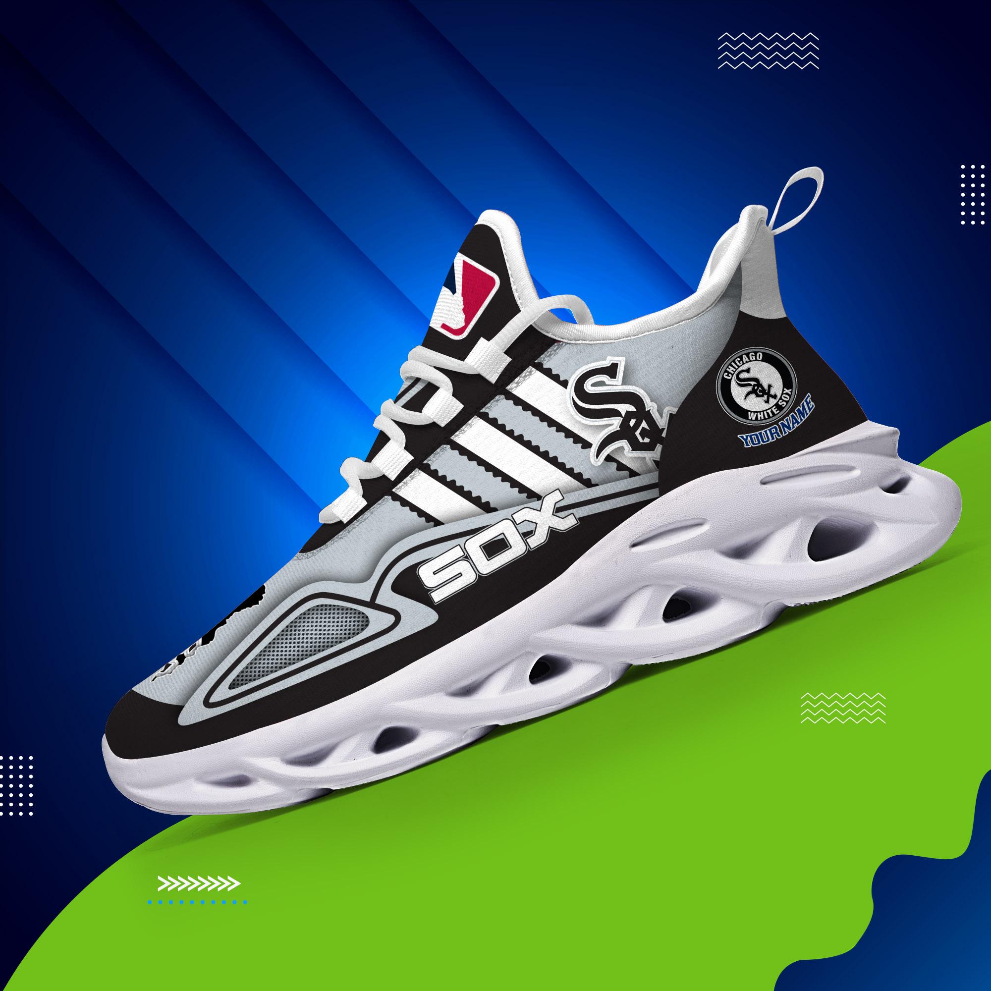 Personalized Chicago White Sox Max Soul Shoes Sneakers for Men And Women – MLB Baseball Fan Shoes, Team Sneakers - Image 4
