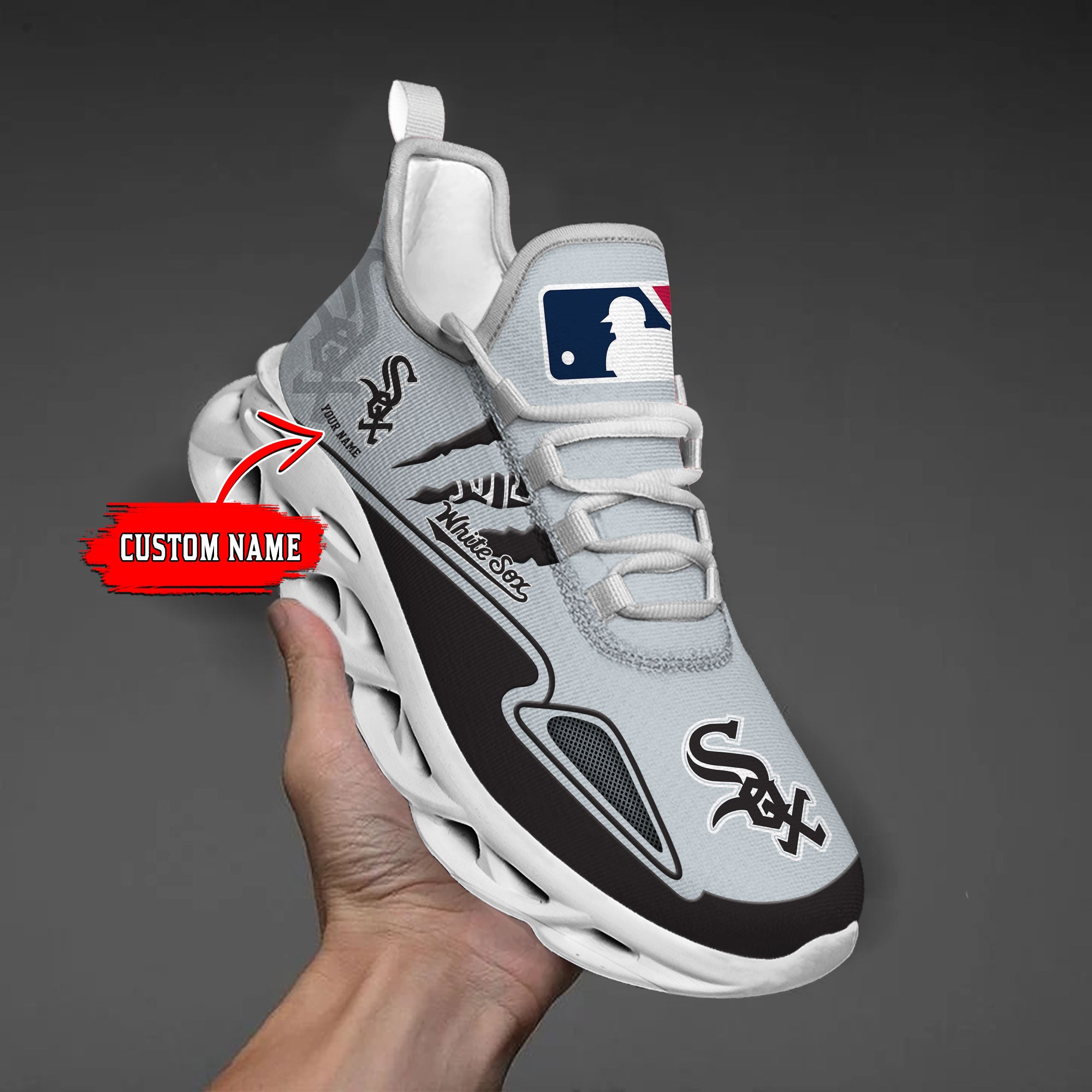Personalized Chicago White Sox Max Soul Shoes Sneakers for Men And Women – MLB Baseball Fan Shoes, Team Sneakers
