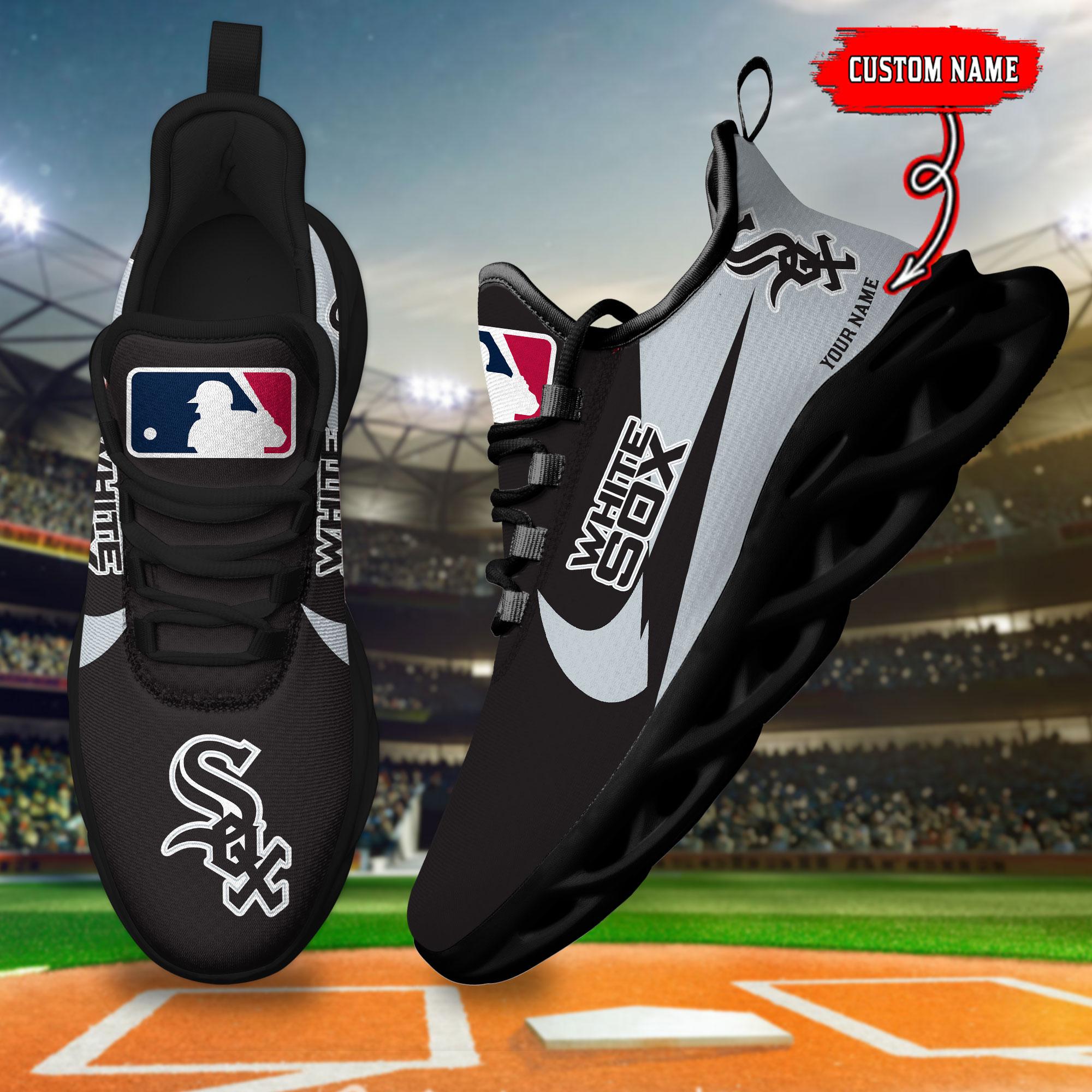 Personalized Chicago White Sox Max Soul Shoes Sneakers for Men And Women – MLB Baseball Fan Shoes, Team Sneakers - Image 4