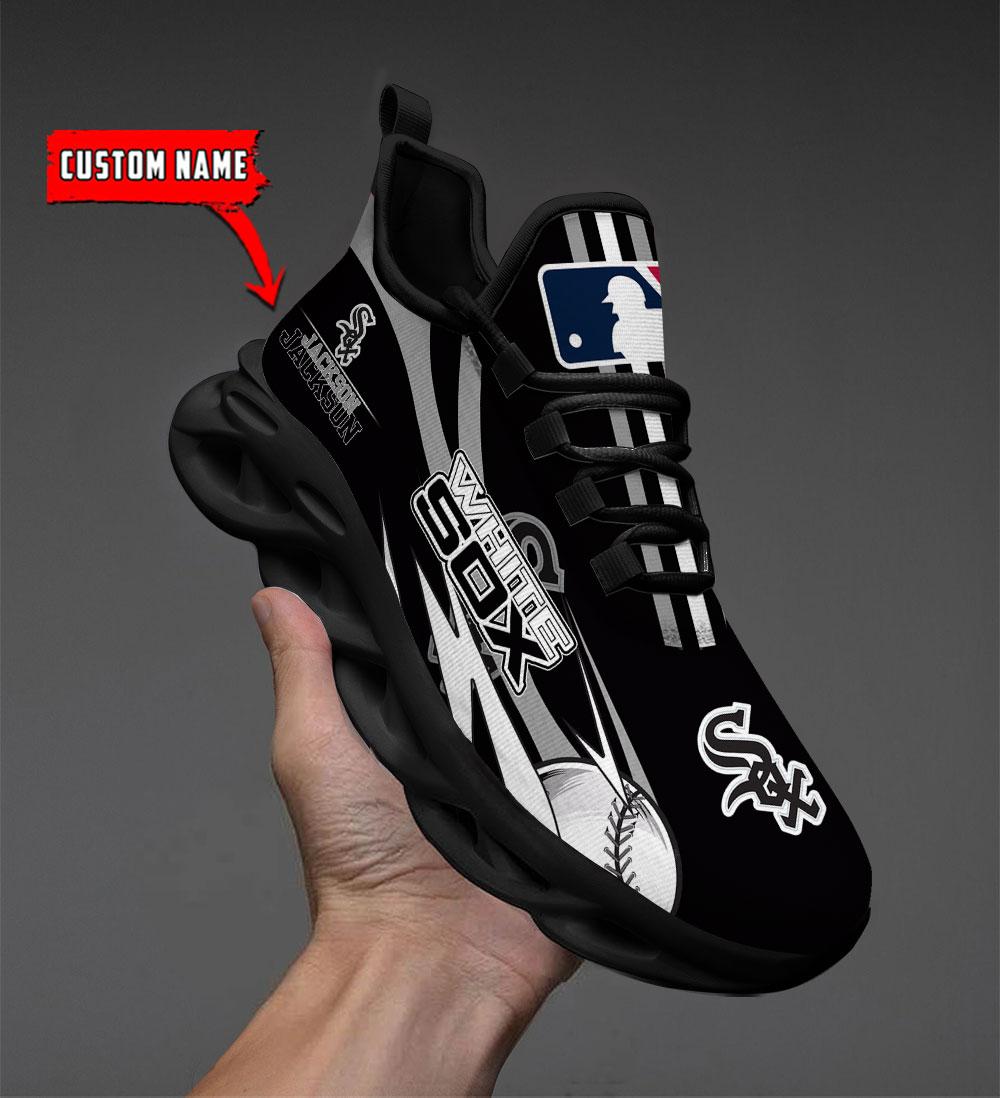 Personalized Chicago White Sox Max Soul Shoes Sneakers for Men And Women – MLB Baseball Fan Shoes, Team Sneakers - Image 4