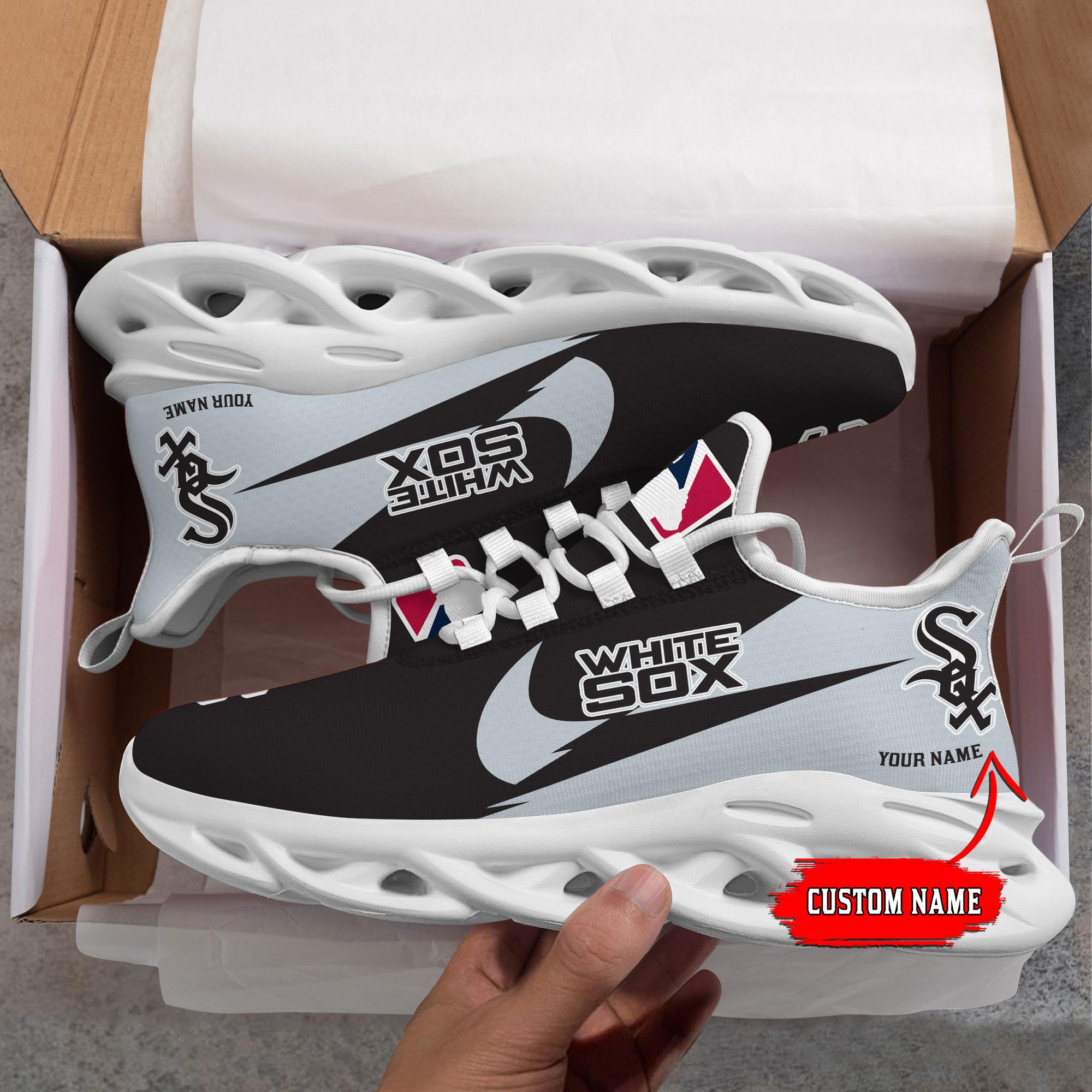 Personalized Chicago White Sox Max Soul Shoes Sneakers for Men And Women – MLB Baseball Fan Shoes, Team Sneakers - Image 3
