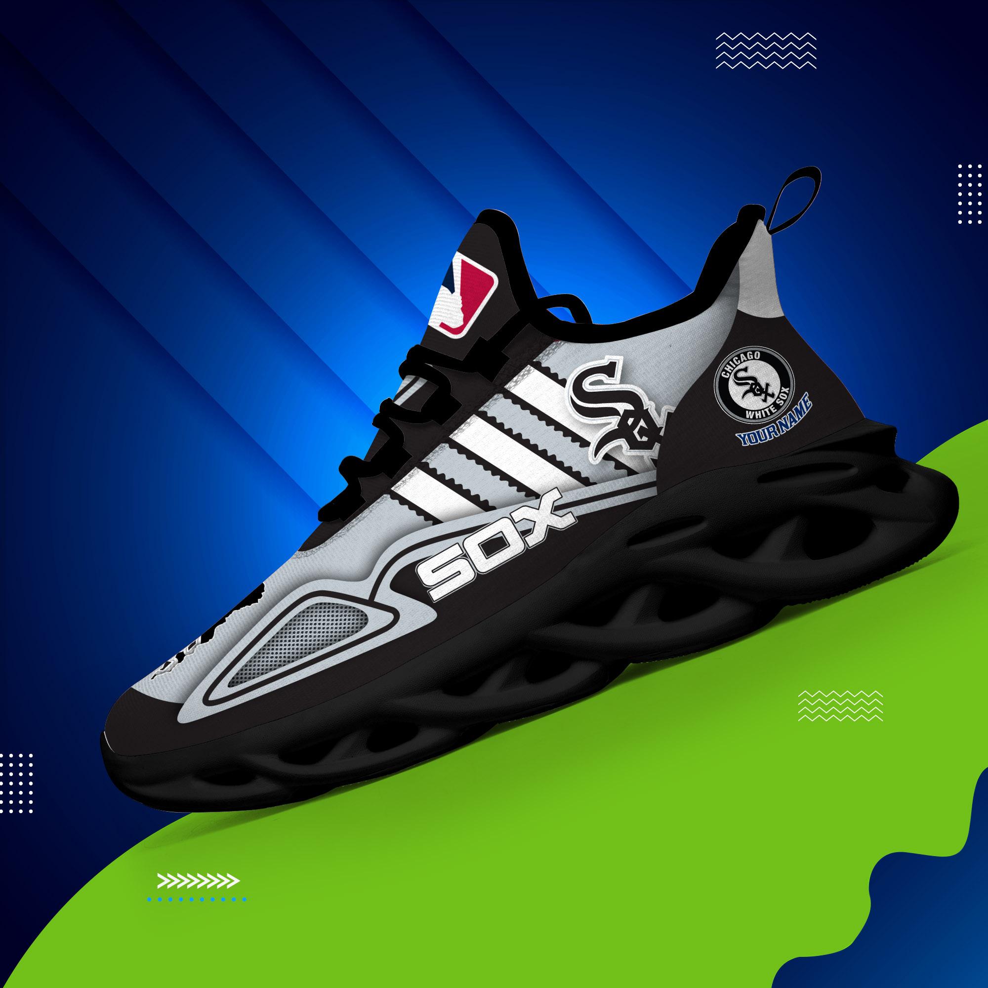 Personalized Chicago White Sox Max Soul Shoes Sneakers for Men And Women – MLB Baseball Fan Shoes, Team Sneakers - Image 3