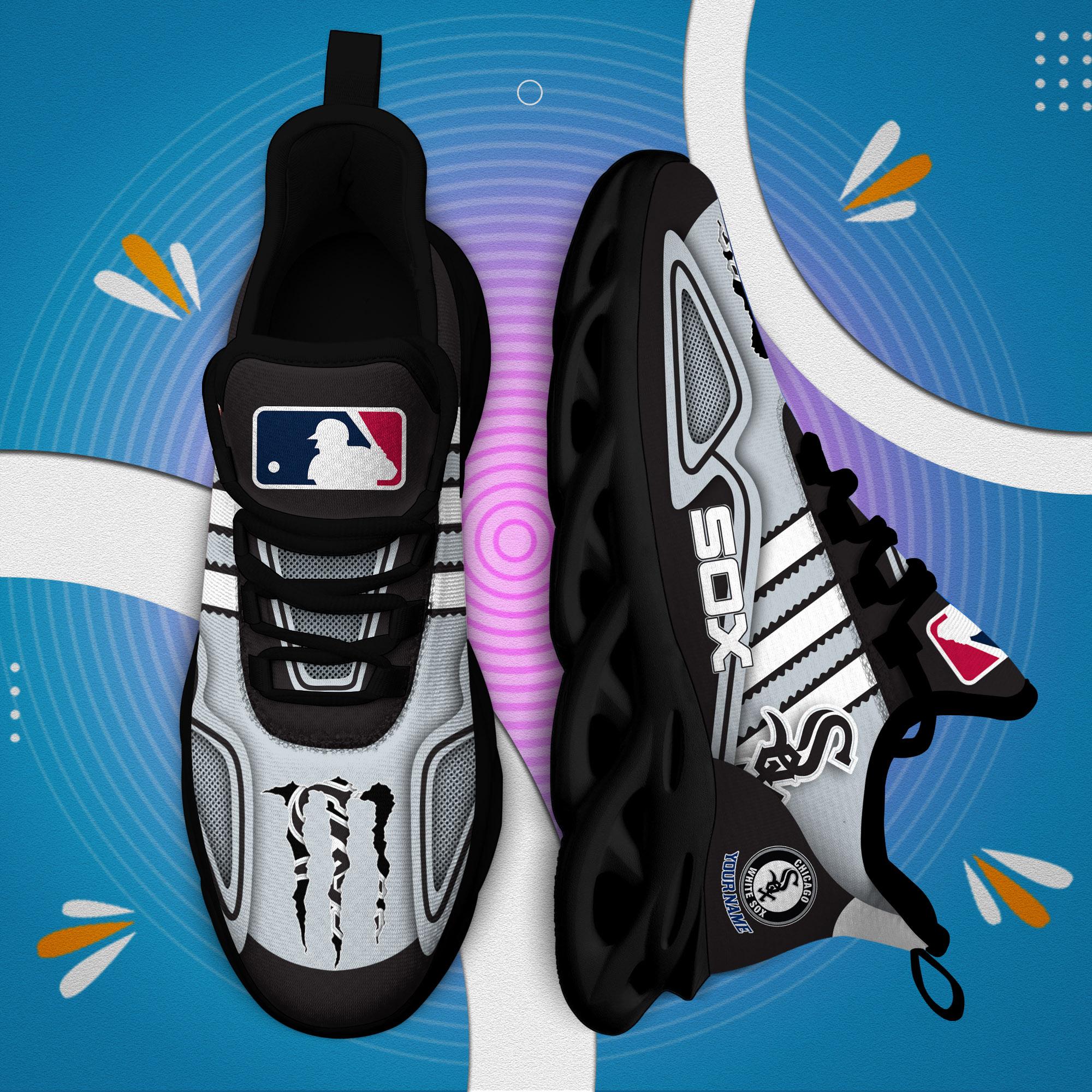 Personalized Chicago White Sox Max Soul Shoes Sneakers for Men And Women – MLB Baseball Fan Shoes, Team Sneakers - Image 5