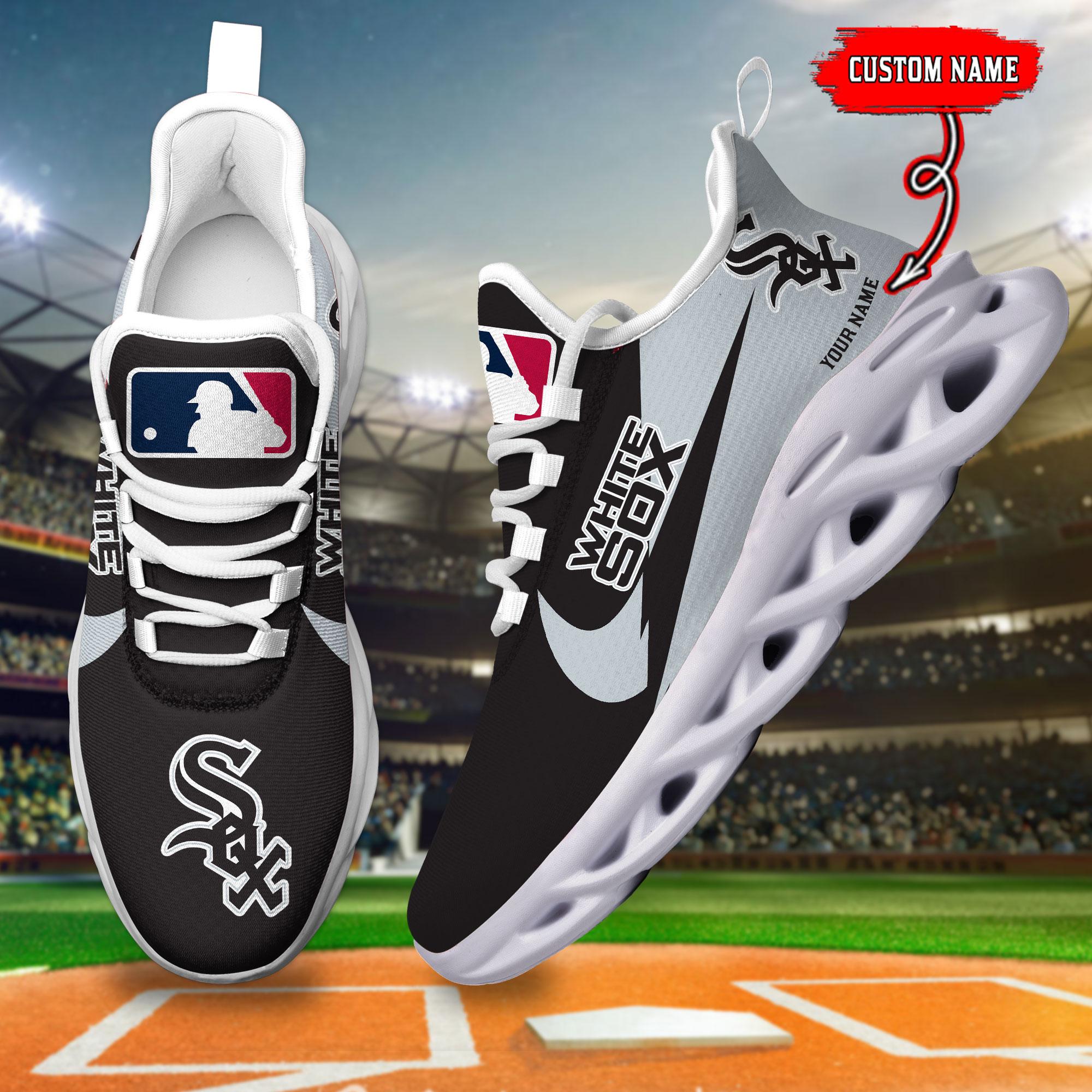 Personalized Chicago White Sox Max Soul Shoes Sneakers for Men And Women – MLB Baseball Fan Shoes, Team Sneakers - Image 5