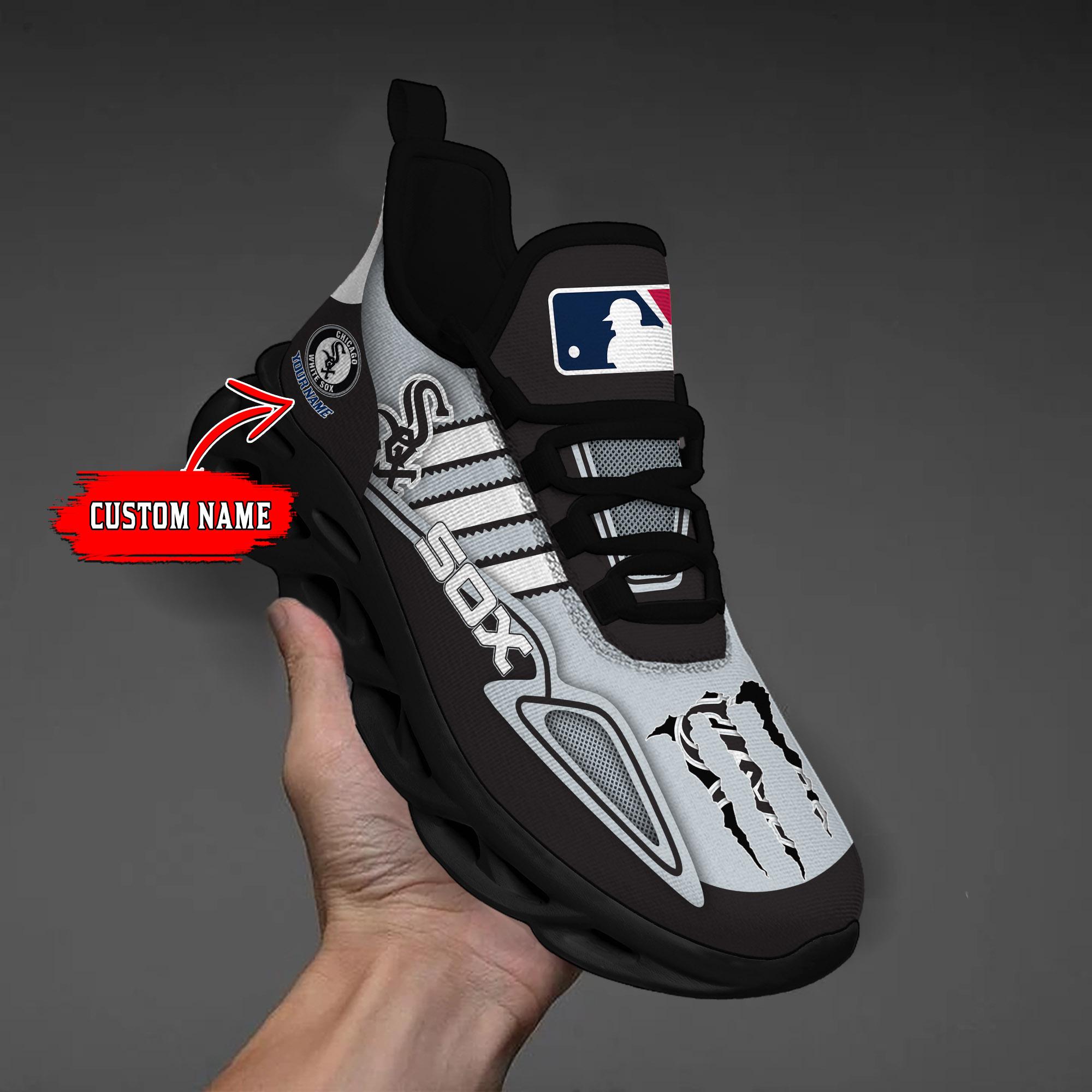 Personalized Chicago White Sox Max Soul Shoes Sneakers for Men And Women – MLB Baseball Fan Shoes, Team Sneakers - Image 7