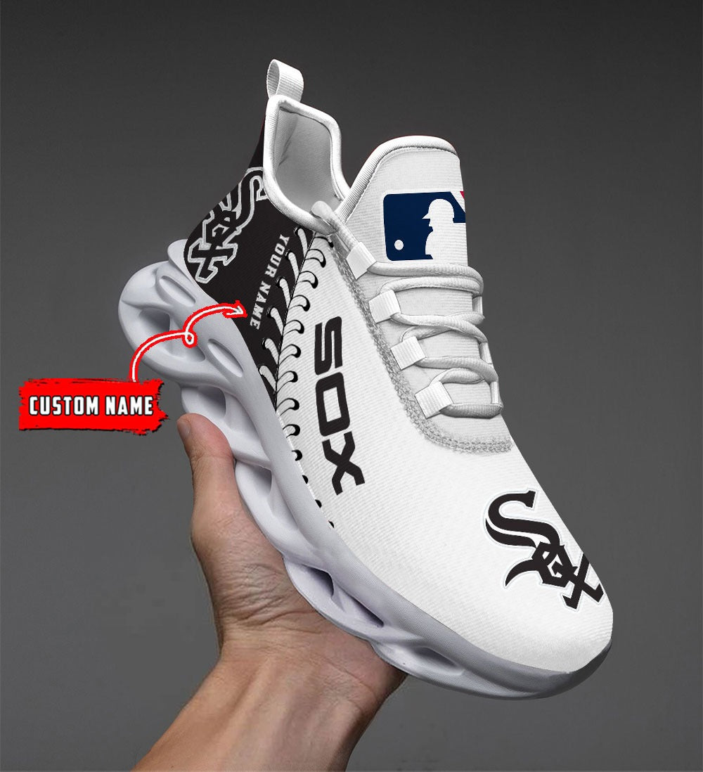 Personalized Chicago White Sox MLB Max Soul Shoes Sneakers for Men And Women – MLB Baseball Fan Shoes, Team Sneakers