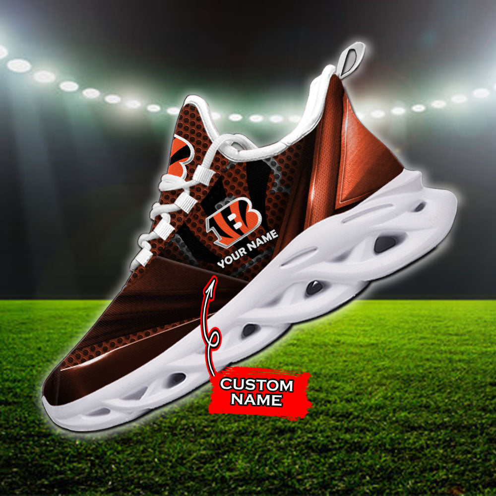 Personalized Cincinnati Bengals NFL Max Soul Shoes Sneakers for Men And Women – NFL Football Fan Shoes, Team Sneakers