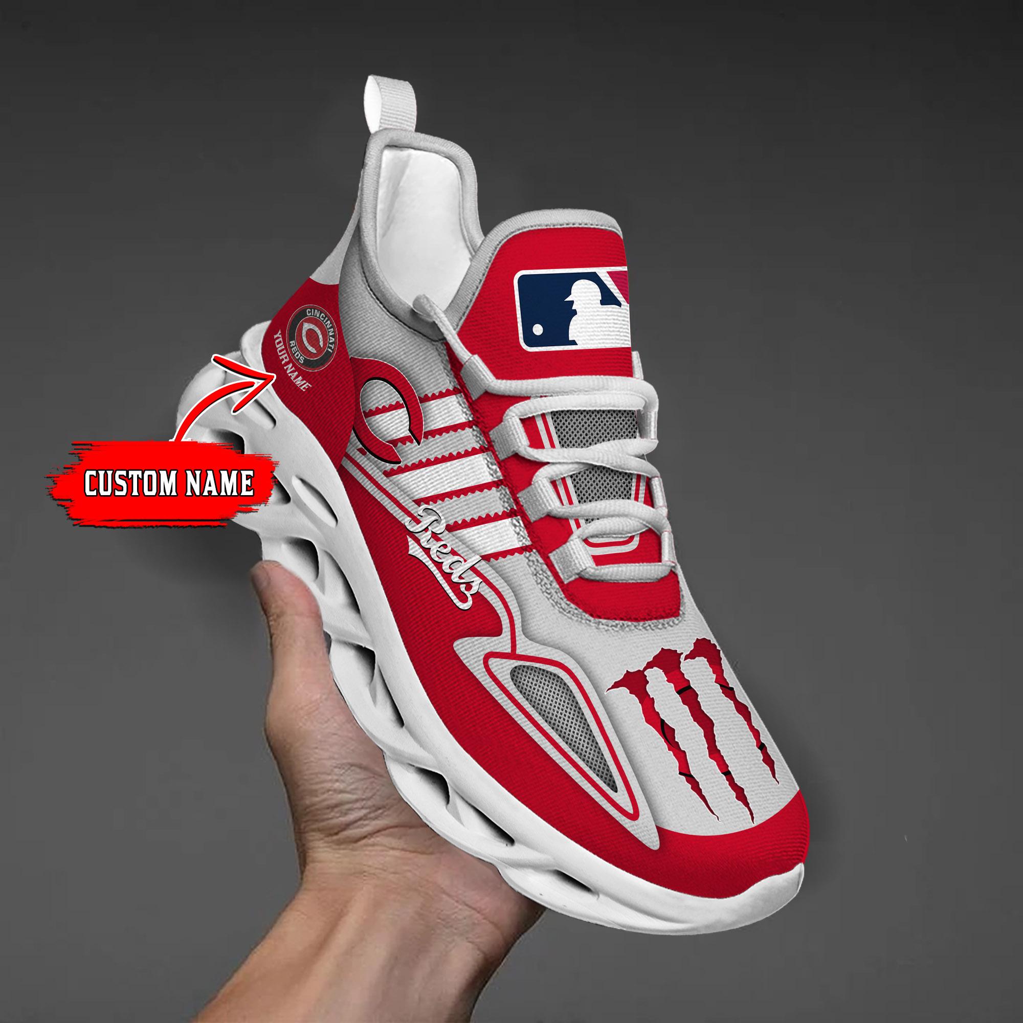 Personalized Cincinnati Reds Max Soul Shoes Sneakers for Men And Women – MLB Baseball Fan Shoes, Team Sneakers