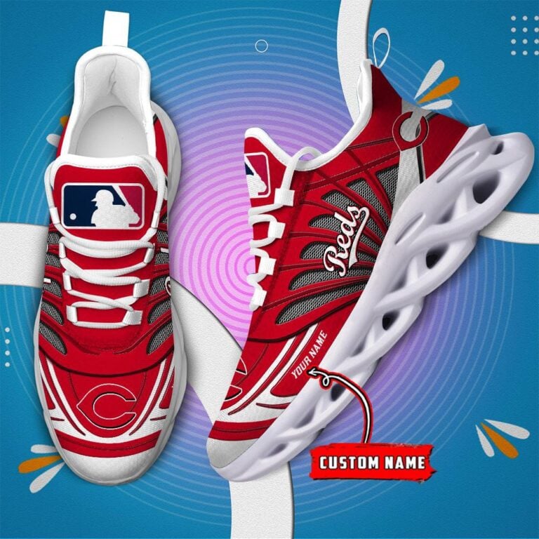 Personalized Cincinnati Reds Max Soul Shoes Sneakers for Men And Women – MLB Baseball Fan Shoes, Team Sneakers