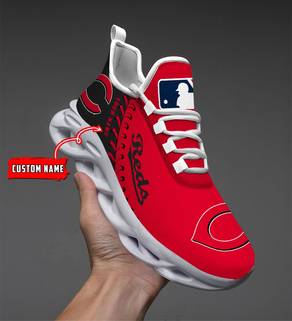 Personalized Cincinnati Reds MLB Max Soul Shoes Sneakers for Men And Women – MLB Baseball Fan Shoes, Team Sneakers
