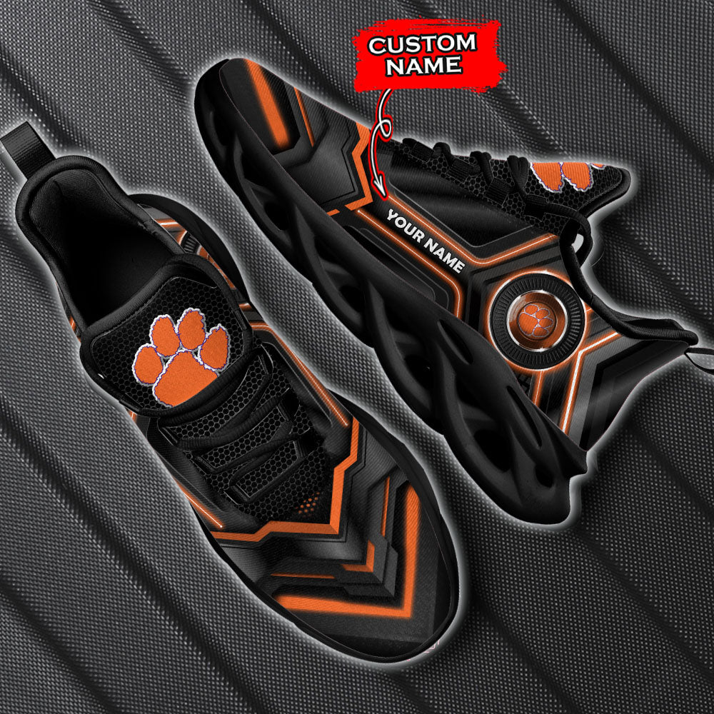 Personalized Clemson Tigers NCAA Max Soul Shoes Sneakers for Men And Women – NCAA Fan Shoes, Team Sneakers - Image 5