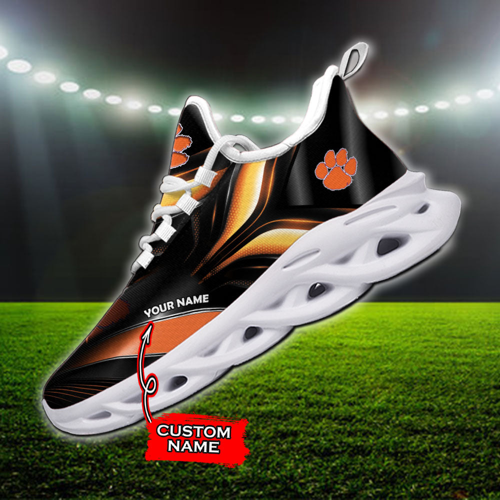 Personalized Clemson Tigers NCAA Max Soul Shoes Sneakers for Men And Women – NCAA Fan Shoes, Team Sneakers