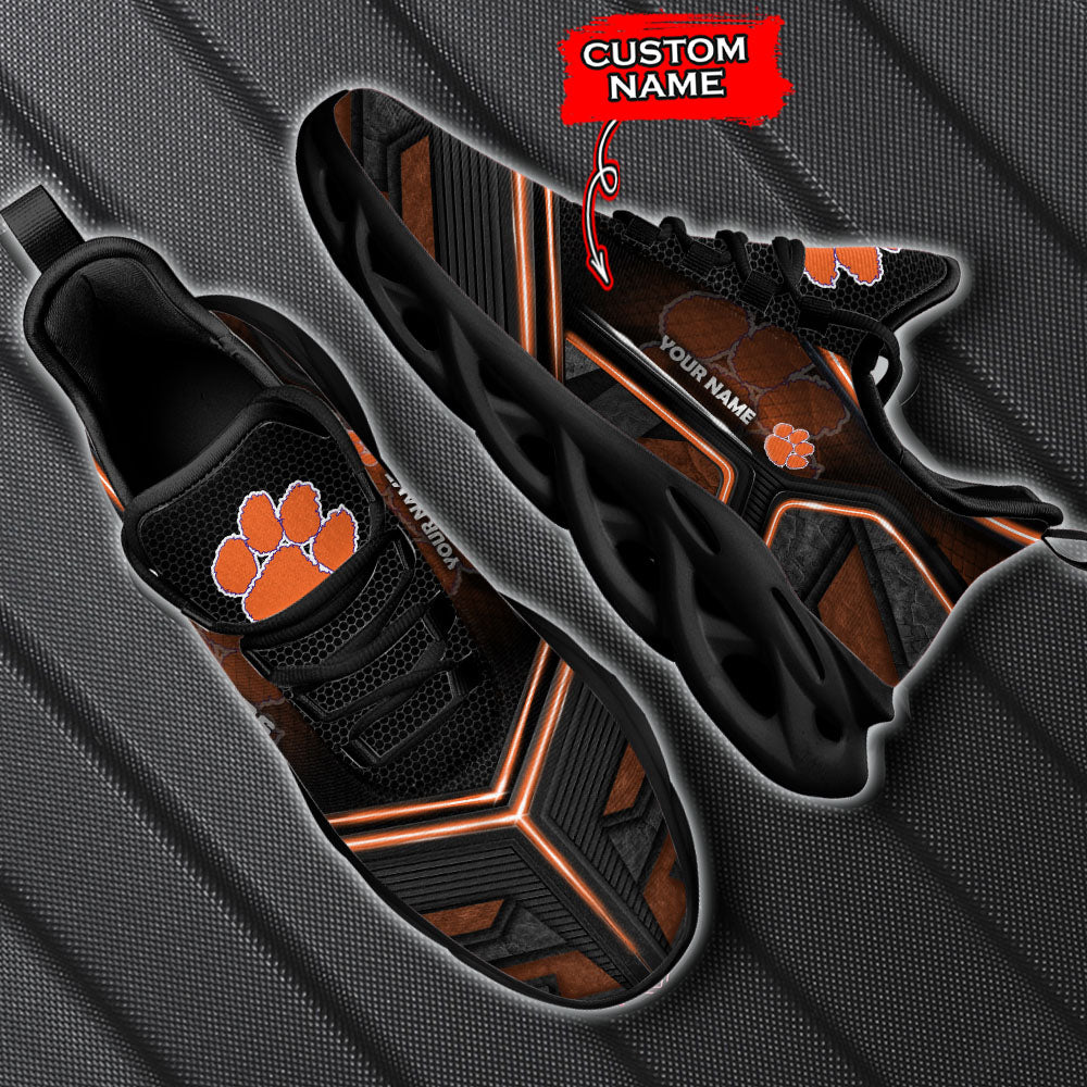 Personalized Clemson Tigers NCAA Max Soul Shoes Sneakers for Men And Women – NCAA Fan Shoes, Team Sneakers - Image 5