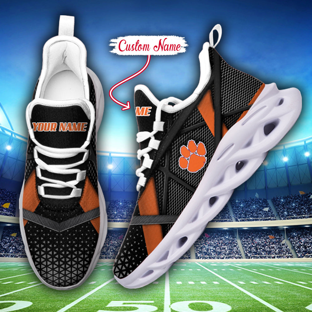 Personalized Clemson Tigers NCAA Max Soul Shoes Sneakers for Men And Women – NCAA Fan Shoes, Team Sneakers
