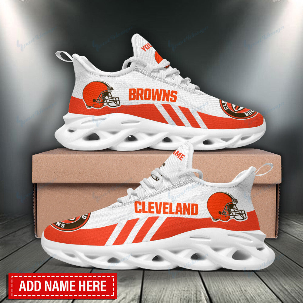 Personalized Cleveland Browns NFL Max Soul Shoes Sneakers for Men And Women – NFL Football Fan Shoes, Team Sneakers