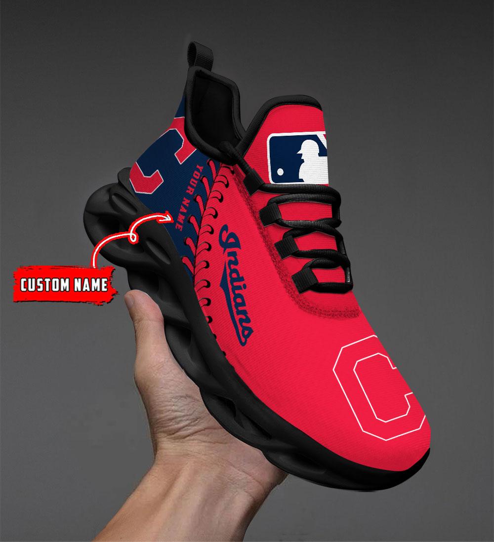 Personalized Cleveland Guardians Max Soul Shoes Sneakers for Men And Women – MLB Baseball Fan Shoes, Team Sneakers - Image 7