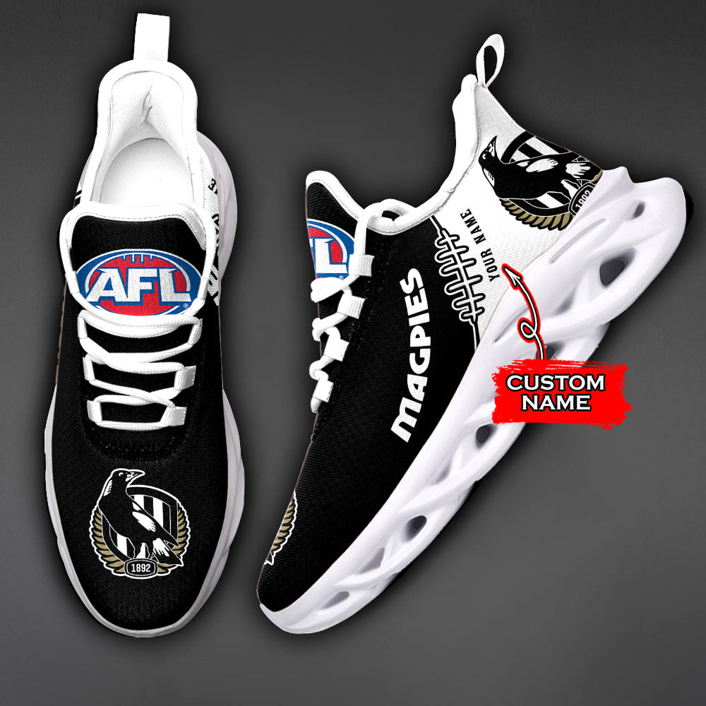 Personalized Collingwood Magpies AFL Max Soul Shoes Sneakers for Men And Women – Casual Shoes, Streetwear Shoes