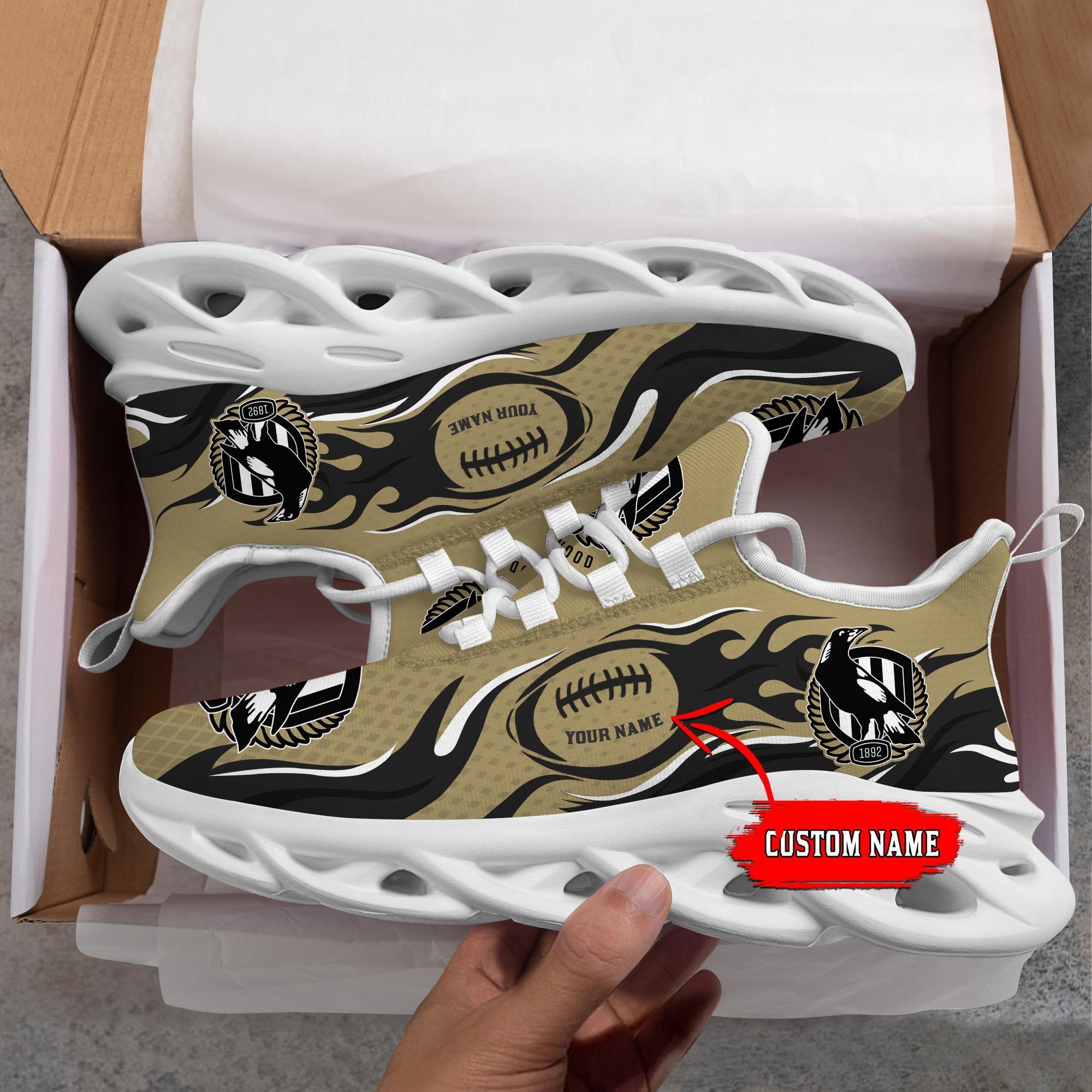 Personalized Collingwood Magpies Max Soul Shoes Sneakers for Men And Women – Casual Shoes, Streetwear Shoes
