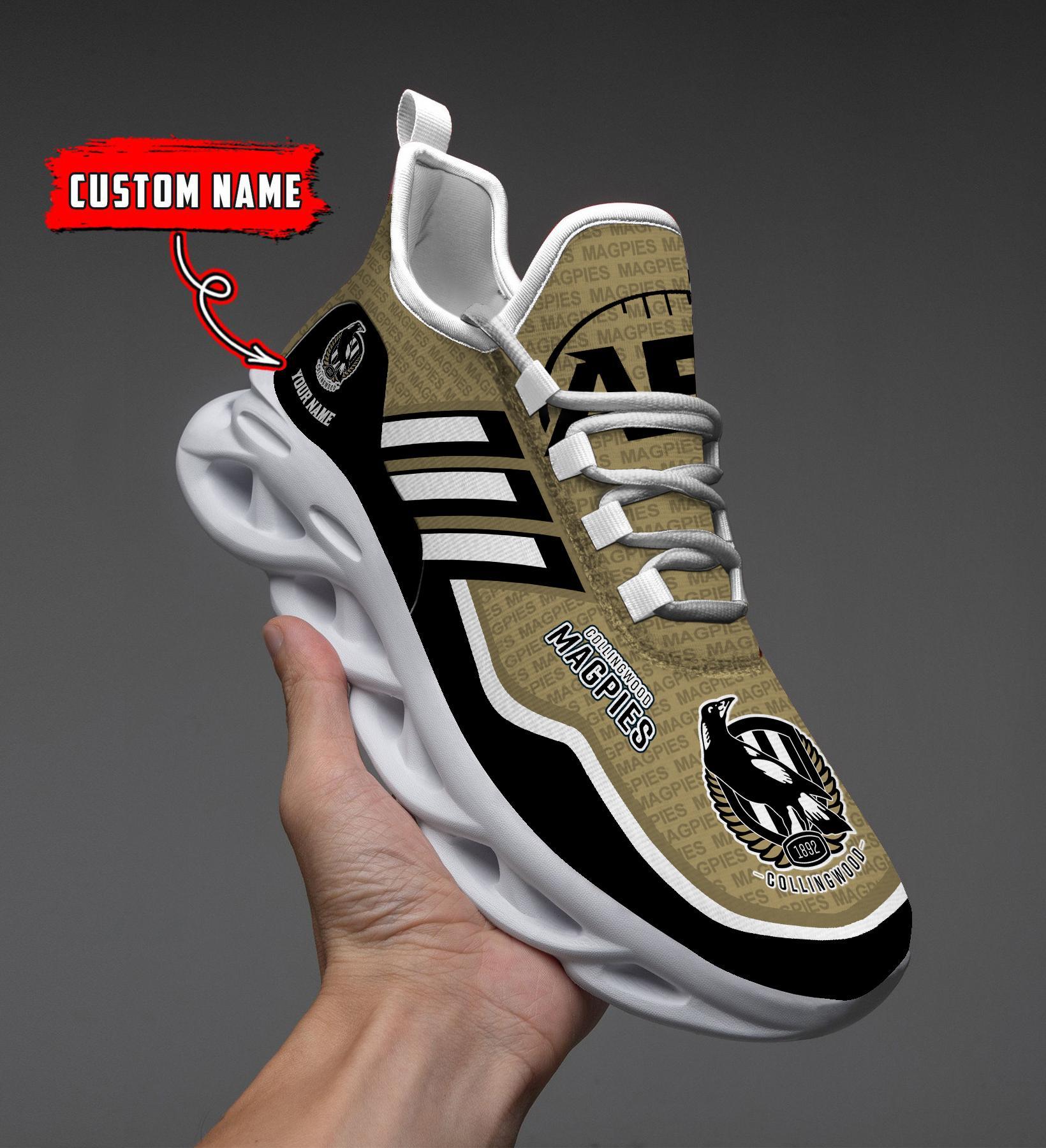 Personalized Collingwood Max Soul Shoes Sneakers for Men And Women – Casual Shoes, Streetwear Shoes